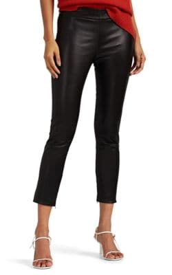 Mino Leather Crop Pants