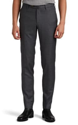 Virgin Wool Super-Slim Trousers
