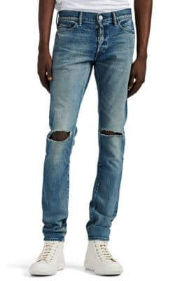 The Cast 2 Distressed Skinny Jeans 1