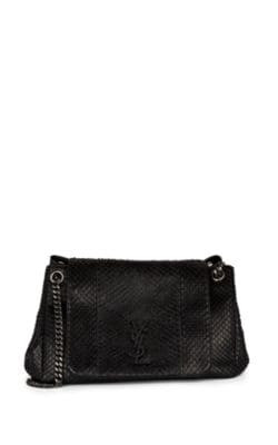 Monogram Nolita Medium Snakeskin Satchel