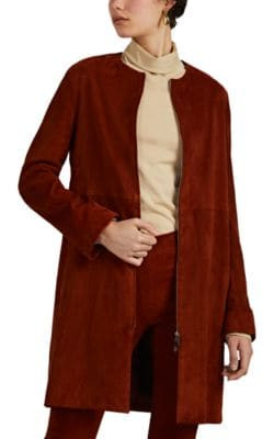 Anka Suede Coat