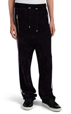 Striped Chenille Track Pants