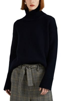 Wool-Cashmere Oversized Turtleneck Sweater 1