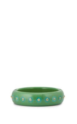 Bakelite & Peridot Bangle 3