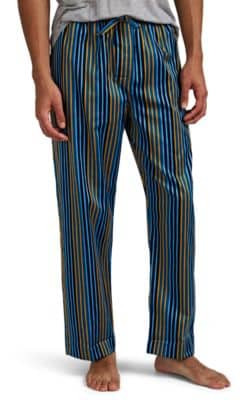 Wellington Striped Sateen Lounge Pants