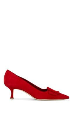 Maysale Suede Pumps