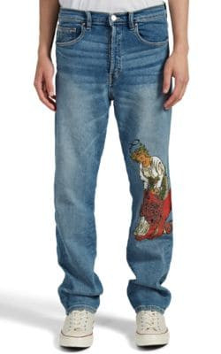 Graphic Slim Jeans