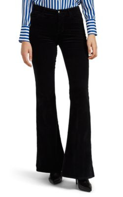 Valentina Velvet Flared Jeans