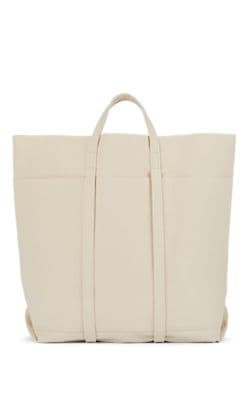 Washed Cotton Canvas Tote Bag