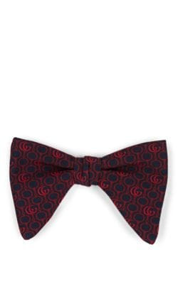 Double G Horsebit Silk Bow Tie 1