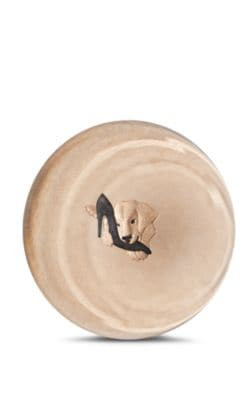 Dog & Shoe Paperweight