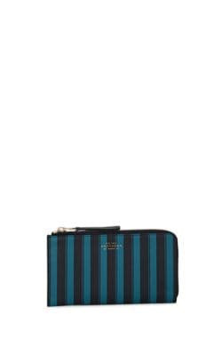 Panama Leather Zip-Around Card Case 2