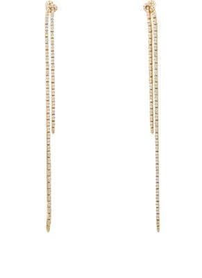 Long Knot Drop Earrings 1