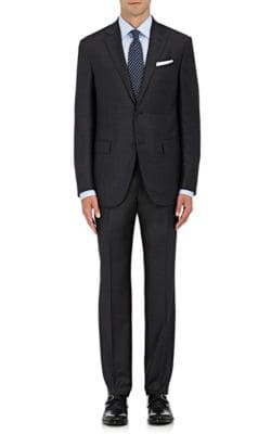 Milano Easy Wool Two-Button Suit 3