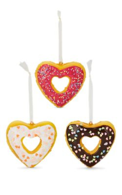 Heart-Shaped Doughnut Ornament