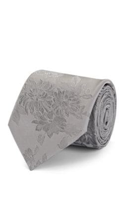 Floral Silk Jacquard Necktie 14