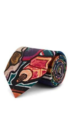 Artist Studio Silk Necktie