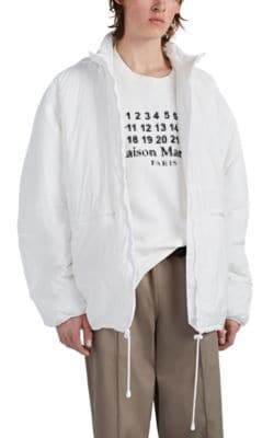 Crinkled Puffer Coat