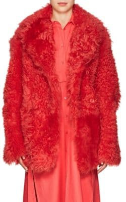 Pippa Shearling Peacoat 1