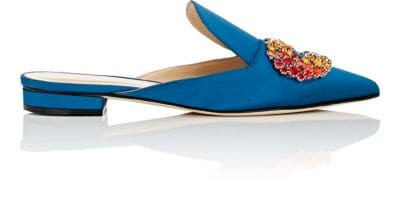Daphne Satin Mules 2