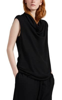 Leila Wool-Cashmere Cowlneck Sweater