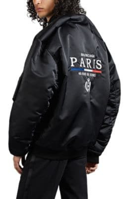 "Balenciaga Paris" Bomber Jacket