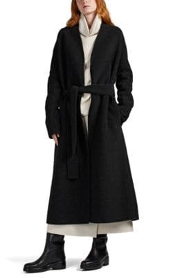 Luisa Double-Faced Wool-Blend Felt Coat