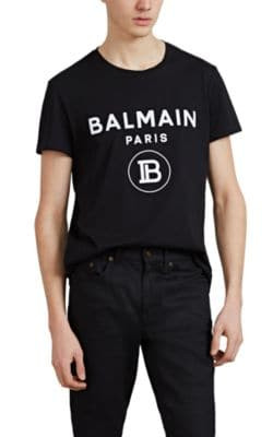 Logo-Flocked T-Shirt