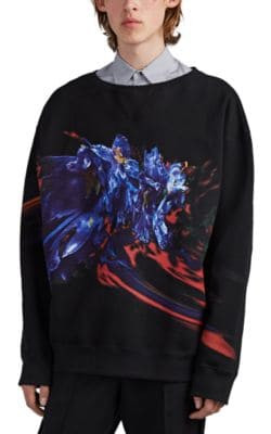 Floral Cotton Sweatshirt