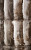 Striped Rabbit Fur Throw