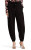 Crepe Drawstring Jogger Pants