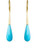 Cabochon Drop Earrings