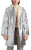 Foiled Shearling Four-Button Coat