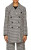 Checked Twill Peacoat