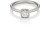 White-Diamond Solitaire Ring