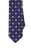 Medallion-Pattern Silk Faille Necktie