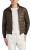 Down-Quilted Leather Jacket