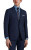 Pinstriped Wool Two-Button Suit