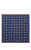 Oval-Pattern Linen-Cotton Pocket Square