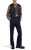 Checked Wool Flared Trousers
