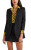 Tiger-Pattern Wool Jacquard Blazer