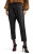 Monaco Leather Crop Drawstring Pants