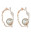 Vine Hoop Earrings