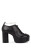 Ankle-Ring Leather Platform Oxfords