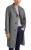 Houndstooth Wool Overcoat
