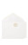 White Monogram Notecard