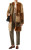 Patchwork Lamb Shearling Coat