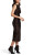 Leopard-Pattern Velvet Dress