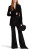 Ciel Bonded Suede One-Button Blazer