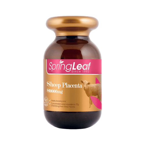 Spring Leaf Sheep Placenta 80000mg 90 capsules